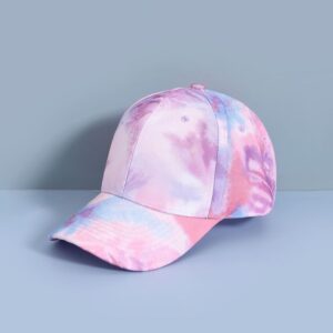 tie dye kids cap