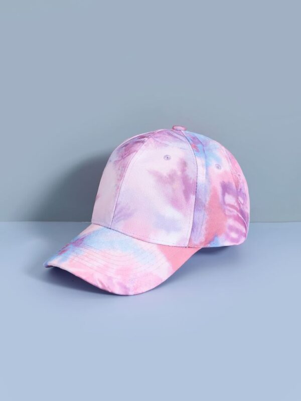 tie dye kids cap