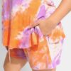 Ritera Supersoft Tie Dye T-Shirt Shorts Lounge Suit - 4XL_26 (1)