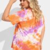 Ritera Supersoft Tie Dye T-Shirt Shorts Lounge Suit - XL_14-16